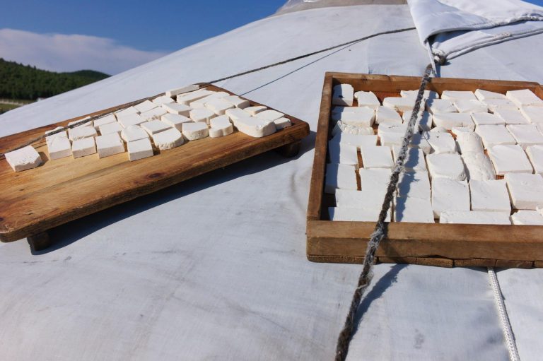 Mongolian dairy products