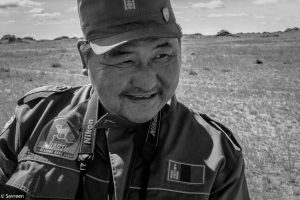 Batbold - protected area ranger of the Ikh Nart Nature Reserve. His local knowledge is as vast as the area he protects.