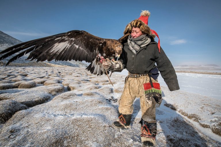 Kazakh Eagle Hunter