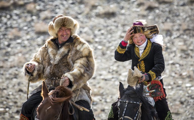 The Eagle Huntress Mongolia