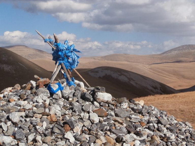 Reasons to visit Mongolia - sacred stone shrines on high passes