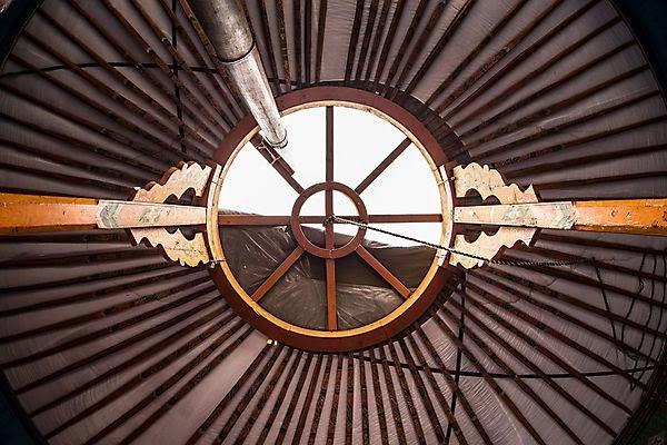 Mongolian ger interior