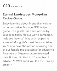 Our Mongolia Covid Crowdfunding Campaign