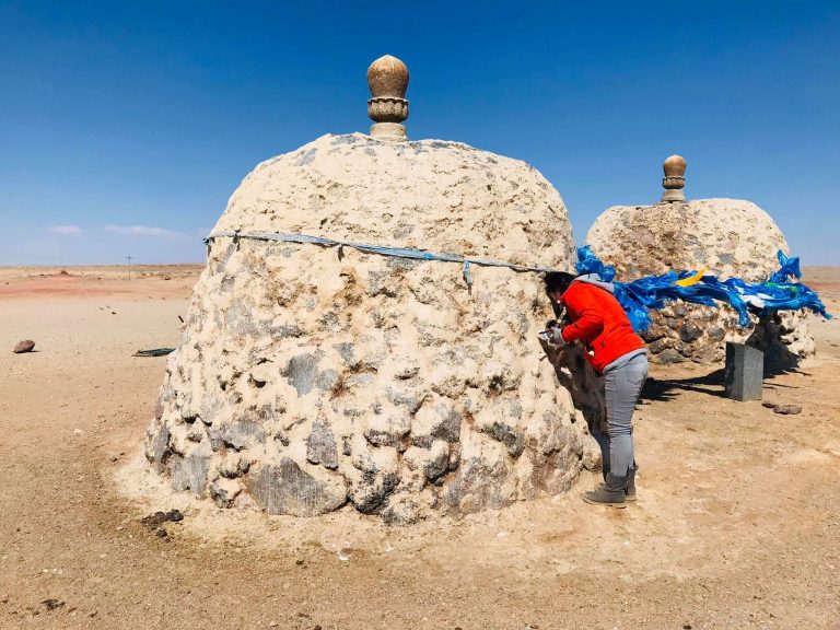 The sacred breast monument - Khamariin Khiid