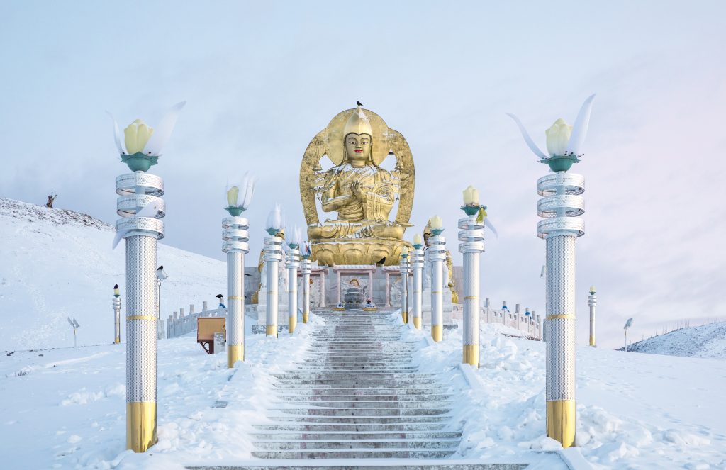 Buddha Amarbayasgalant Monastery Mongolia