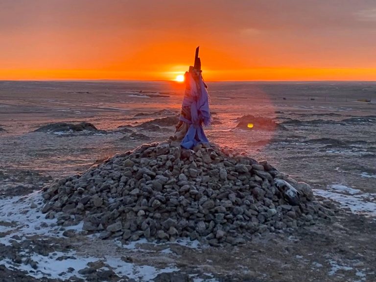 Tsagaan Sar at Sunrise