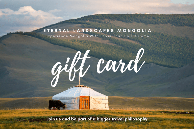 Eternal Landscapes Mongolia Gift Card