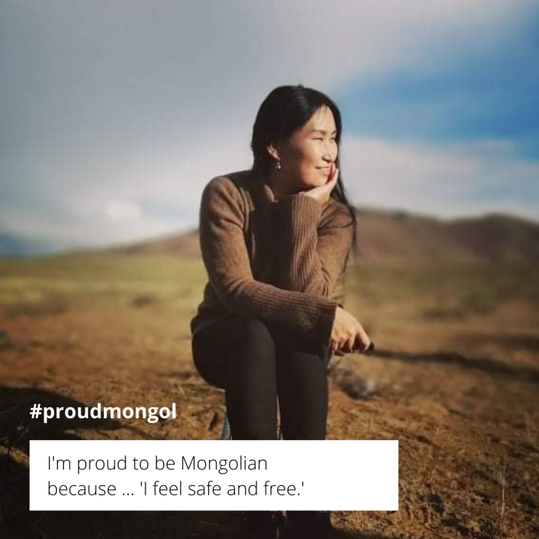 Eternal Landscapes female trip assistant Tuya - One of our guides for female travellers to Mongolia.