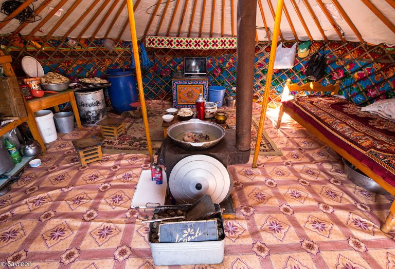 Ger Interior Mongolia