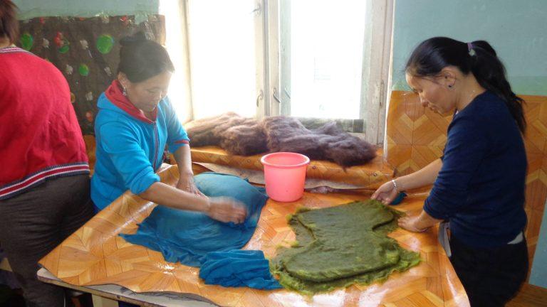 Feltmaking Asral NGO