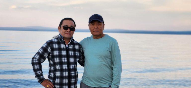 Mongolian male tourism drivers