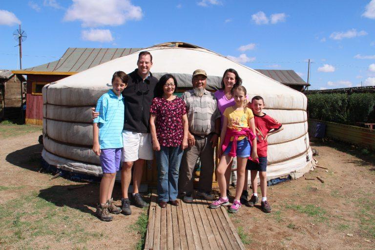 Family trip Mongolia