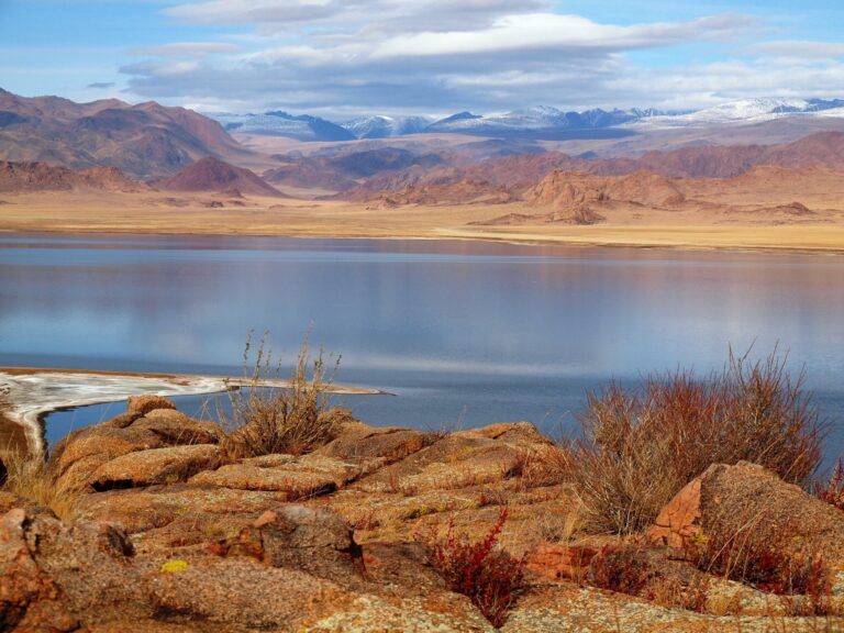 Shanghai Nuur in western Mongolia