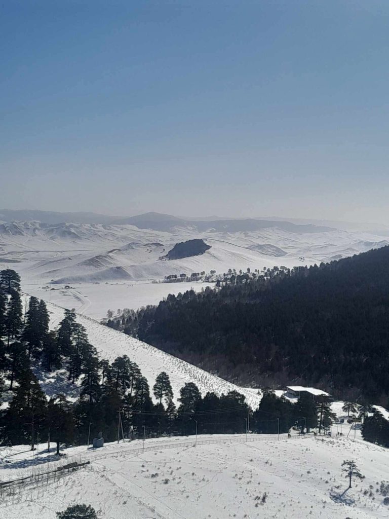 View from Aglag Buteel Khiid Monastery | Mongolia one day tour